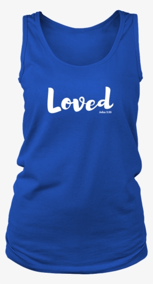 Loved Tank Top - <3 Country Music (ladies) - District Womens Tank
