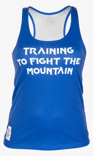 Ladys Tank Top Blue - Active Tank