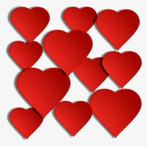 Floating Hearts Png - Love U Gift Video