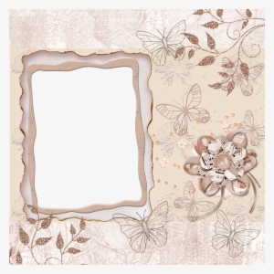 Background Old Butterfly Scrapbook 1365615 - Old Scrapbook Design Png