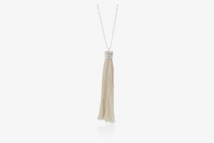 Luz Cream Tassel - Locket