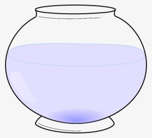 Fishbowl, Aquarium, Water, Glass - Mini Bowl Drawing
