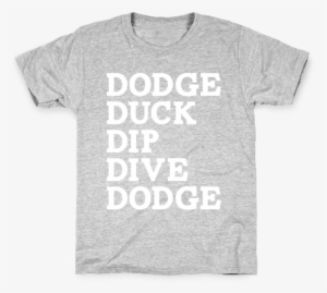 The 5 D's Of Dodgeball Kids T-shirt