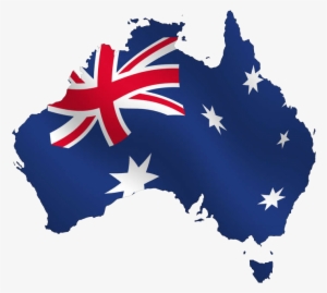 Study In Australia - Australia Flag In Country