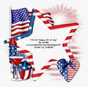 Codiegirl - Fourth Of July Frame Png