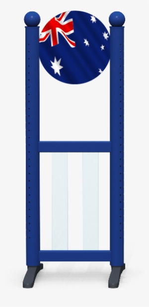 Wing > Combi Round > Australian Flag - Horse