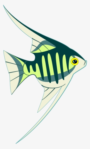Cartoon Tropical Fish Clip Art - Clip Art