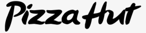 Pizza Hut - Black And White Pizza Hut Logo
