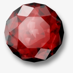 Red Diamond Png - Garnet Gem Transparent Png
