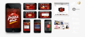 Pizza Hut Mobile Device