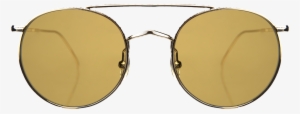 Allen Gold W Honey See Through Flat Front Web V=1520609593 - Sunglasses