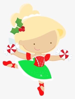 Bailarina Navidad Dibujo - Minus Navidad
