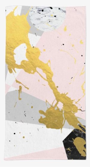 Toalha Gold Splatter De 83 Oranges™na - Gold Splatter