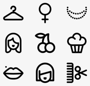 Women Day 35 Icons - Girly Icons Png