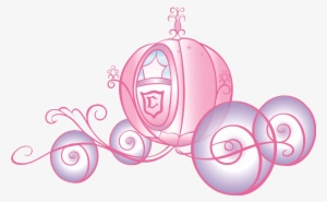 Clip Art Black And White Wall Decal Room Disney Sticker - Cinderella Carriage Clipart