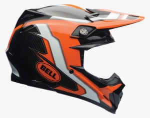 Helmet Png Background Image - Bell Moto 9 Flex Factory Orange