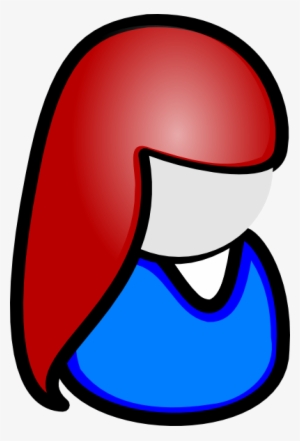 How To Set Use Red Haired Girl Icon Clipart