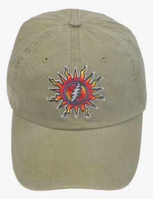 Grateful Dead 13 Point Lightning Bolt Shining From