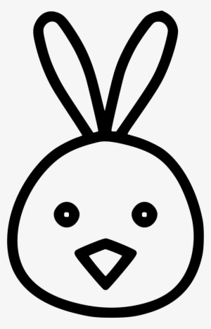 Chicken Bunny Ears Cute Chickling Rabbit Comments - Rabbit