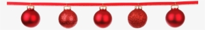 Red Baulbles Png