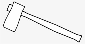 Small - White Axe Png