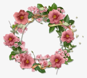 Marcos Flores Png - Oval Frame Png Rose