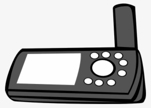 Free Vector Handheld Gps Clip Art - Png Clipart Gps