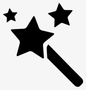 Magic Stick With Stars Vector - Magic Stick Icon Png