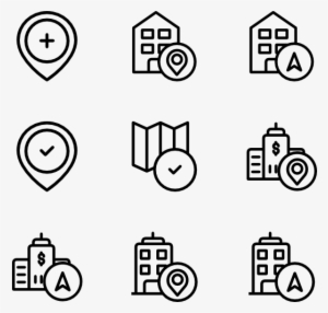 Maps And Navigation - Face Icon Vector