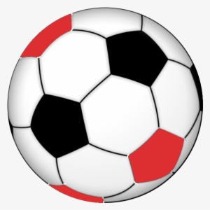 Black-red Egyptian Soccer Ball - Vector Ball Png