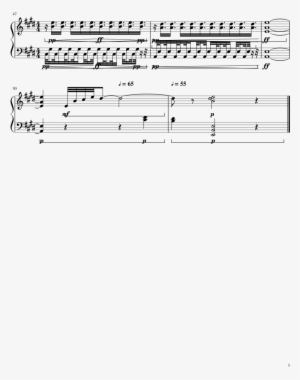 Watercolors Sheet Music Composed By Dalton Carney 3 - Music