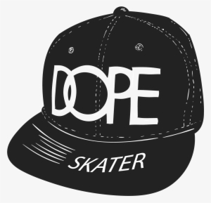 Baseball Cap Hat New Era Cap Company - Dope Classic Logo 59fifty Cap
