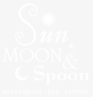 Sun, Moon & Spoon Logo Black And White - Holiday Inn Logo White