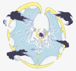 Lunala - Pokemon Lunala Full Moon Phase