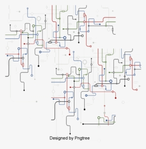 Línea Geométrica De La Linea De Puntos - Portable Network Graphics