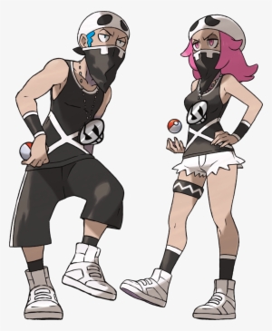 Sun Moon Team Skull Grunt - Pokemon Team Skull Grunt