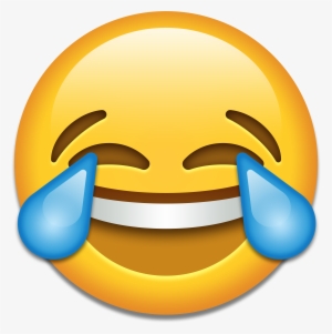 Tears Of Joy Emoji Png - Happy Emoji