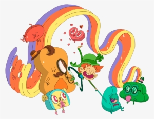 Lucky Charms "diamond Dancers" On Behance - Cartoon