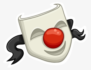 Red Nose Pin Icon - Comédia Png