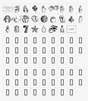 Lucky Charms Font - Font Camelot Black