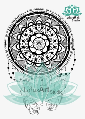 Dreamcatcher Mandala By Lotusartstudio On Deviantart - Mandala Dreamcatcher