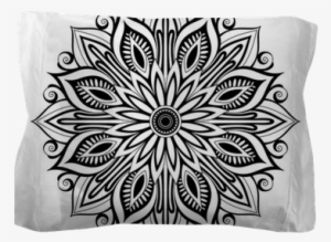 Beautiful Deco Mandala Pillow Sham • Pixers® • We Live - Mandala