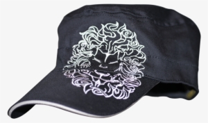 Black Army Cap - Lion