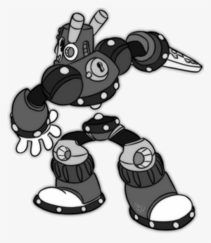 Clip Free Download Rubberhose Butter Knife By Burntbeebs - Rubber Hose Robot