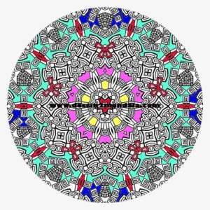 Coloriage De Mandala A Imprimer Numero 06 - Circle