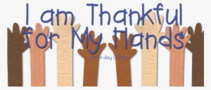 Org Primary 1, Lesson - Am Thankful For My Hands Primary