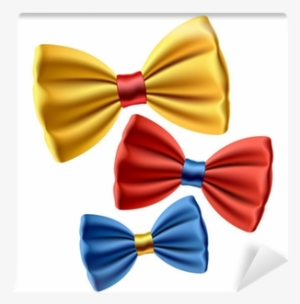Set Of Colored Bow Ties - Illustration