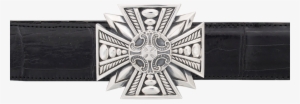 Jeff Deegan Maltese Cross 1 1/2" Trophy Buckle - Belt