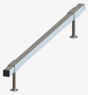 Cartstop Stainless Steel Square Rail - Mccue Corporation