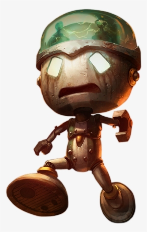 Sad Robot Amumu Skin Png Image - League Of Legends Amumu Png
